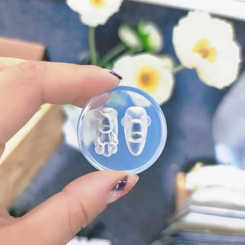 Beauty Art Resin Casting Molds Silicone Manicure DIY Template Craft Art