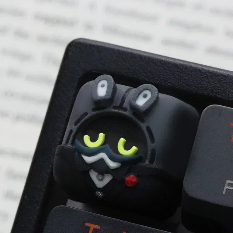 NEW Zenless Zone Zero Bangboo Keycaps Anime KeyCaps Mechanical Keyboard Cute Resin Key Caps Point KeyCap Gamer Accessories Gift