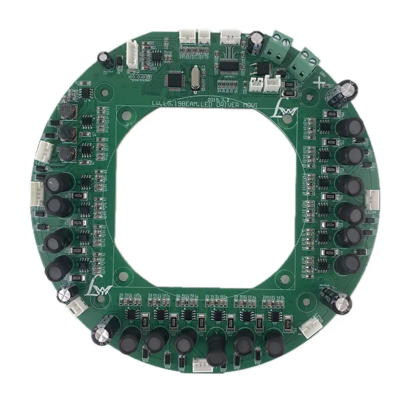 LW V1 Mainboard Main Board For Led 19x15w Zoom Moving Head Light DJ Disco Stage Party Music Professional
