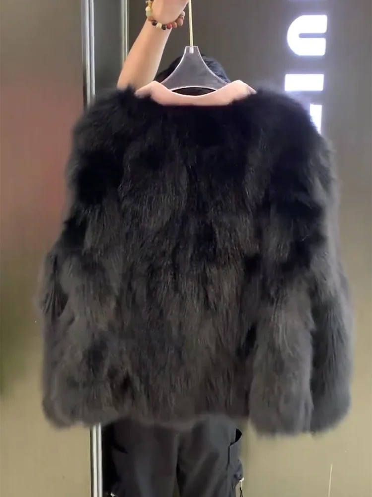 フェイクファー カワイイ コート レディース シャギー フローイ ハロウィン ガールズ オーバーサイズ 高級感 スリム スプリット クリーン エクステンデッド 刺繍 ヘビー OL