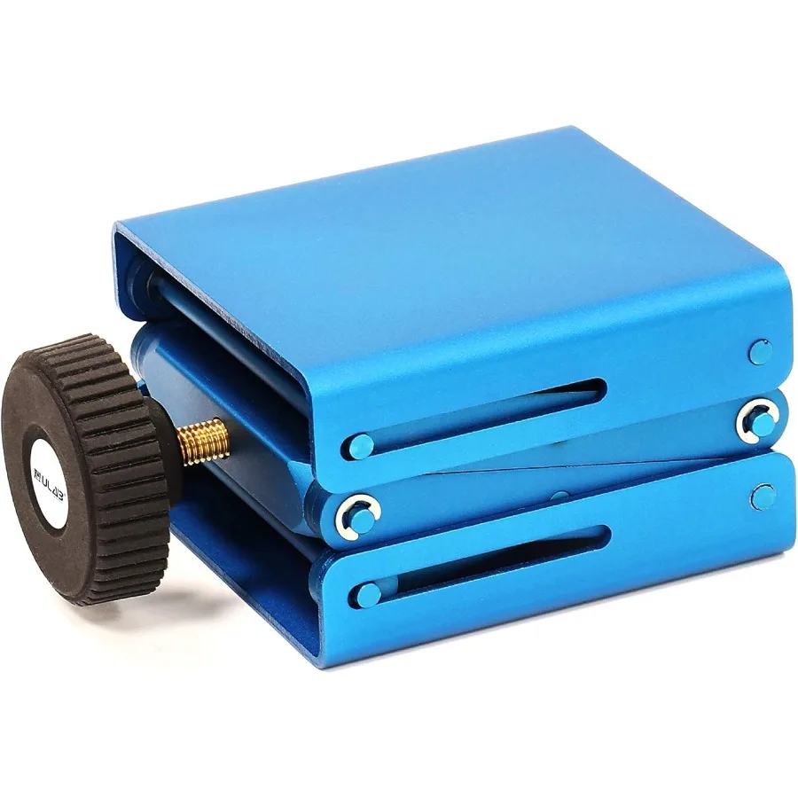 

ULAB Lab Jack Aluminium Lift Table for Precision Laboratory Applications Heavy Duty Jack Platform with 3.15x3 Surface Area and