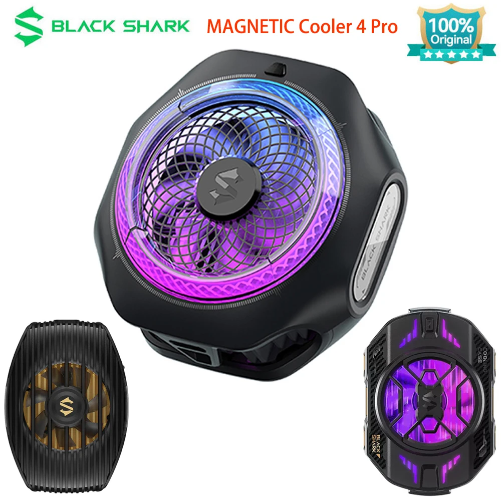 2014 novo black shark funcooler/magnetic cooler 4 pro telefone rápido cooler para iphone 15/ray 7/nubia redmagic xiaomi huawei samsung