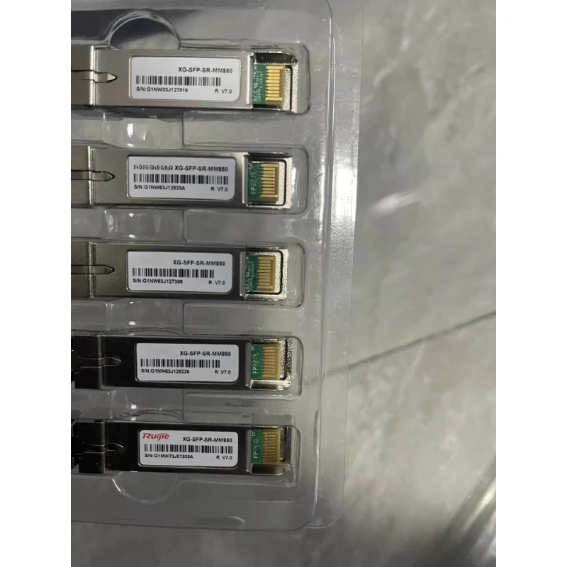 for Ruijie XG-SFP-SR-MM850 10GBASE-SR SFP+ 850nm Duplex LC MMF 300m DDM Optical Transceiver Brand New
