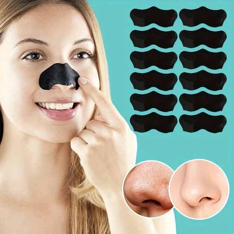 10 قطع من عصا الأنف السوداء لإزالة الرؤوس السوداء وتنظيف المسام وامتصاص الزيت والأوساخ وعصا الأنف #1