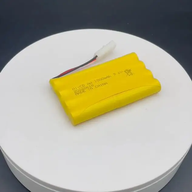 Batería NiCd 9.6V 1000mAh con cargador USB para RC - imagen 5