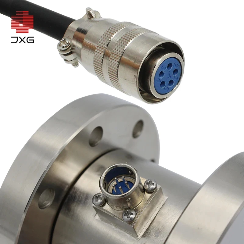 0-2000Nm High-Capacity Static Rotary Torque Sensor | Double Flange with Screw-Lock Mechanism, Industrial Aviation P