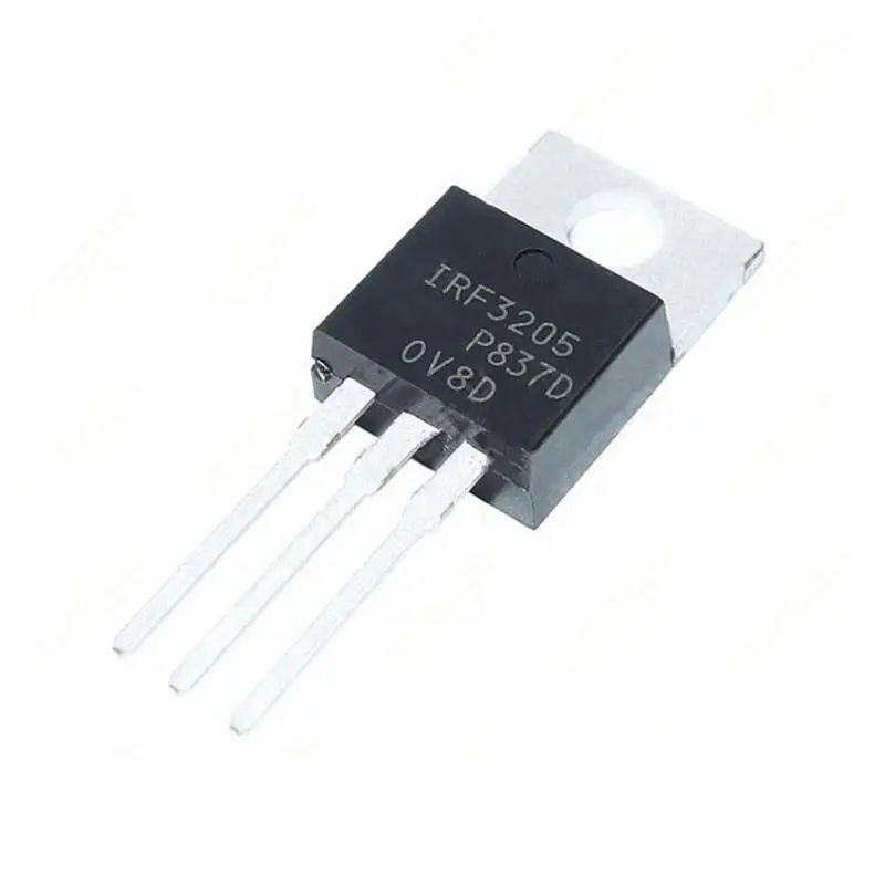10 Peças 100% Novo Original IRF3205 IRF3205PBF TO-220 Transistor MOSFET 55V 110A