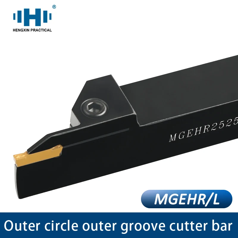 

HENGXIN Grooving Turning Tools Holder MGEH MGEHR MGEHL CNC Lathe Machine Bar Cutting Tool Cutter Tools Boring Bar Metal 40CrMo