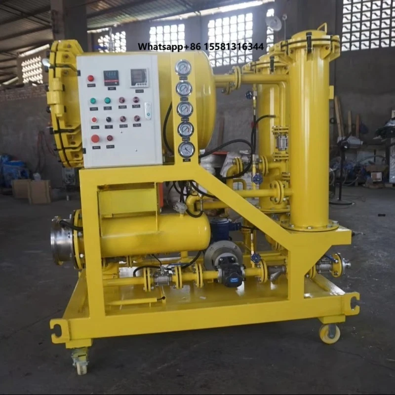 Coalescing Oil Separator  Oil Water Separator Oil Filtration Machine