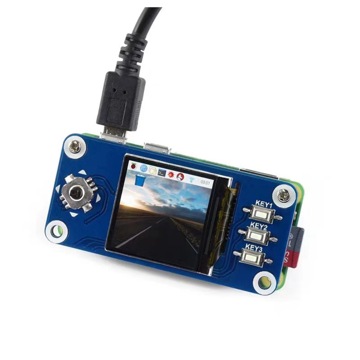 Micro Snow Raspberry Pi 4th Generation 3B+1.3-inch LCD Display IPS Mini Screen Display Module