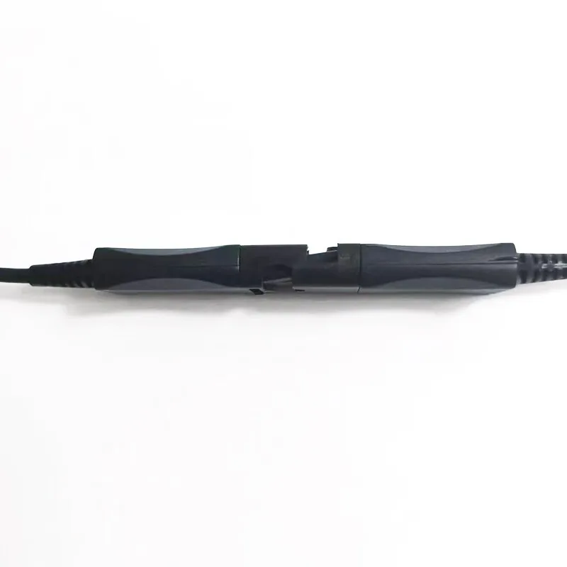 QD headphone cable with dual 3.5mm interface for volume adjustment, suitable for desktop computers