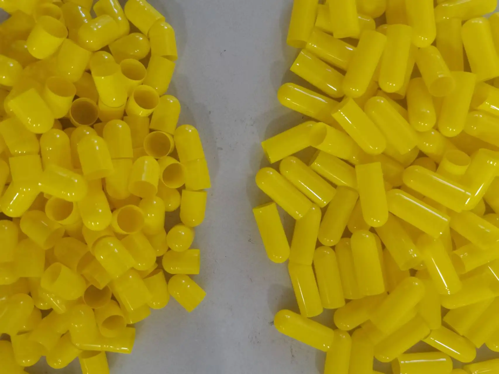 yellow Size 0# Empty Capsules Gelatin  Capsules Hollow Hard Gelatin  Seperated Joined Capsules 1000pcs - Image 5