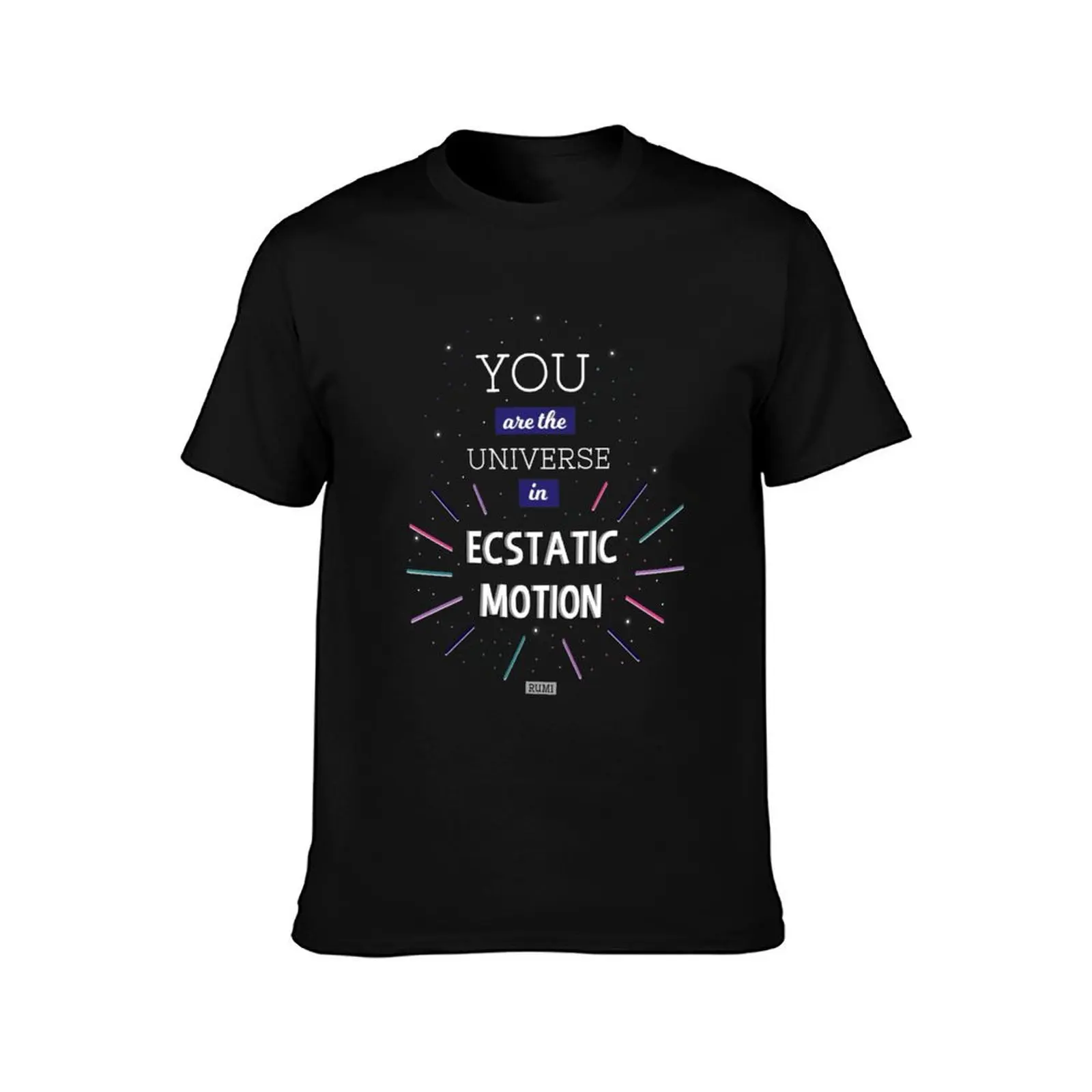 You Are The Universe In Ecstatic Motion' T-Shirt shirts graphic tees rapper graphic tees plain t shirts men