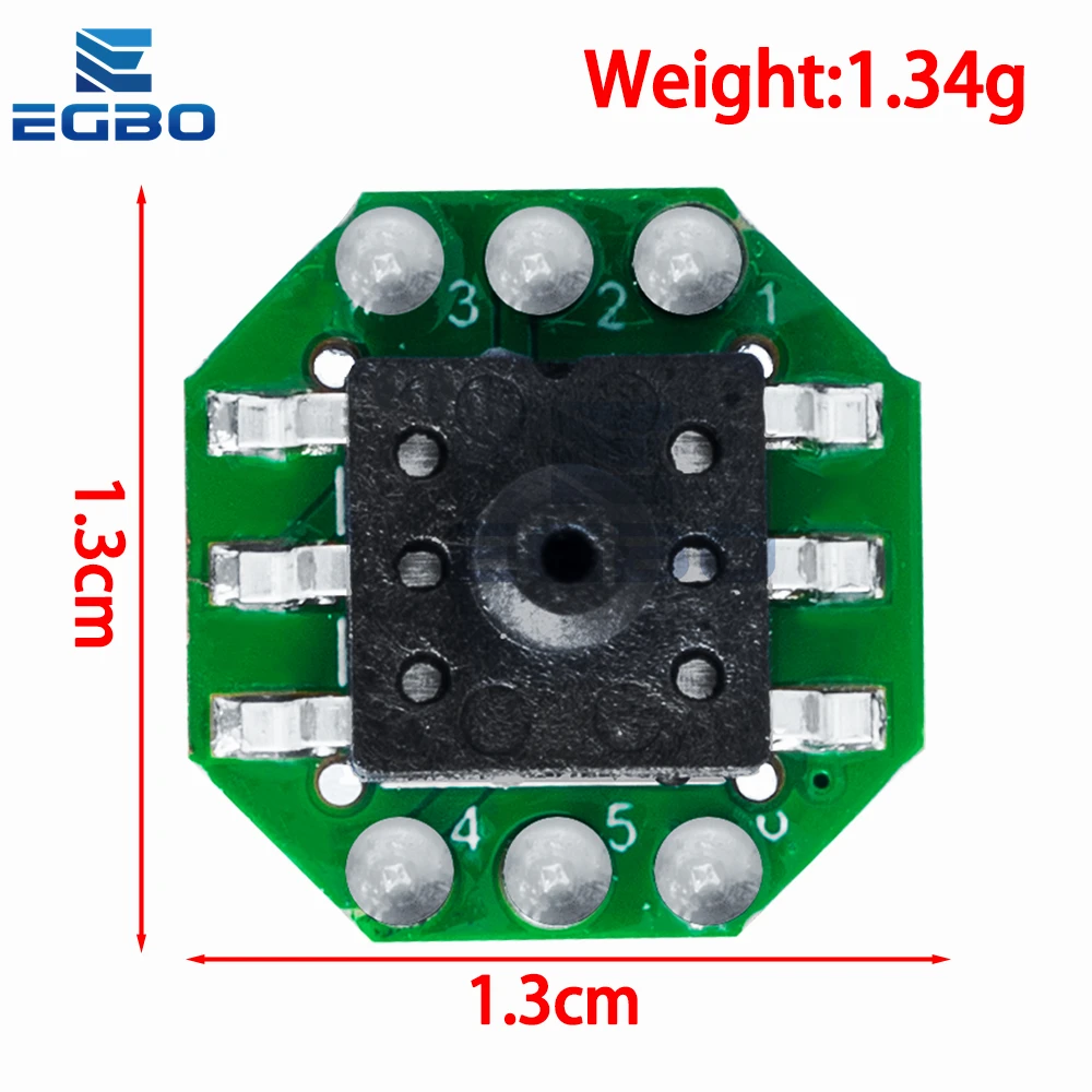 1~5PCS EGBO XGZP6847A 3.3V/5V Gas pressure electronic sphygmomanometer sensor transmitter module barometer 0-40kpa hose