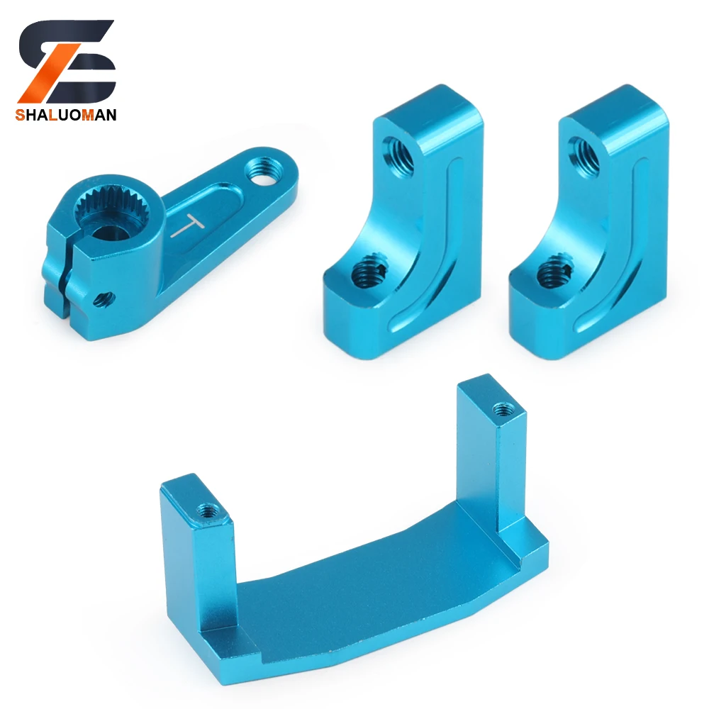 TAMIYA TT02 Servo Arm 25T and Servo Mount Universal Metal  Aluminum Alloy For 1/10 RC Car TAMIYA TT-02