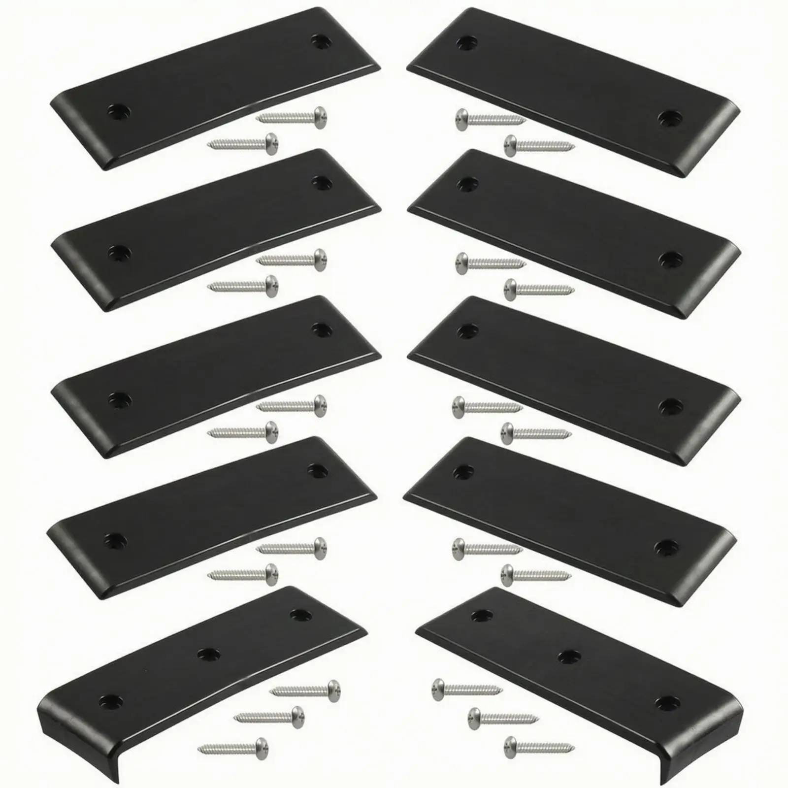 10 Pieces Boat Hull Support Pad Hullguarding Boat Trailer Slider Board Low-Friction