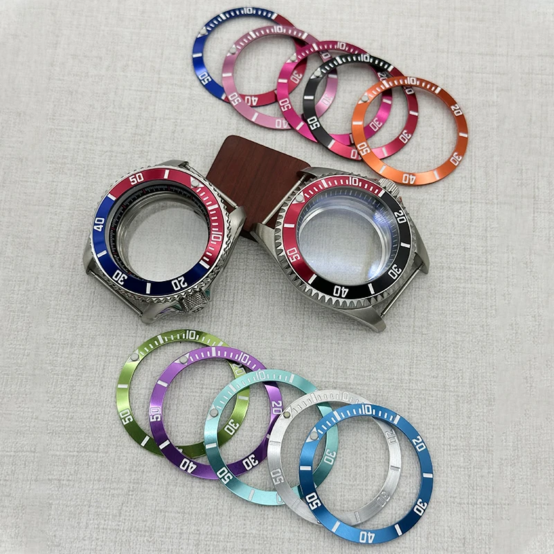 

Beveled 38mm x 30.6mm High-Quality Aluminum Diving Bezel Compatible with NH35, NH34 NH36 GMT Mechanical Movement Watch Bezel