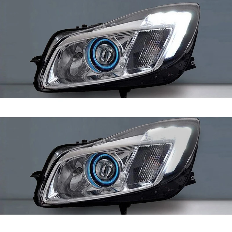 Feu de course LED de remplacement pour voiture, Kit de modification de phares pour buick Regal Open Insignia 2009 2010 2011 2012 2013