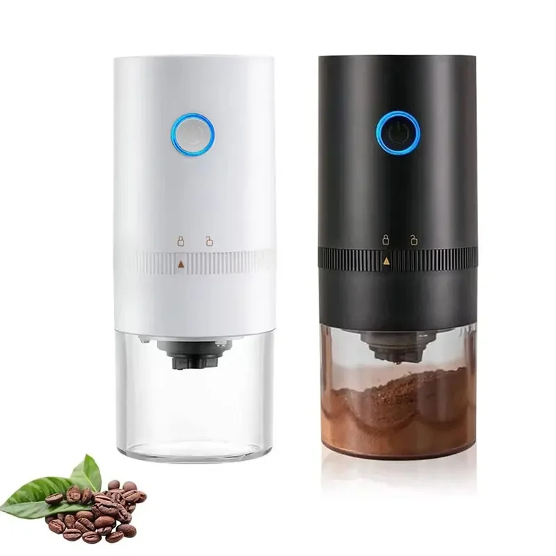 

Electric Coffee Grinder USB Rechargeable Grinder Machine Home Travel Portable Nuts Grains Pepper Cofee Bean Spice Mill
