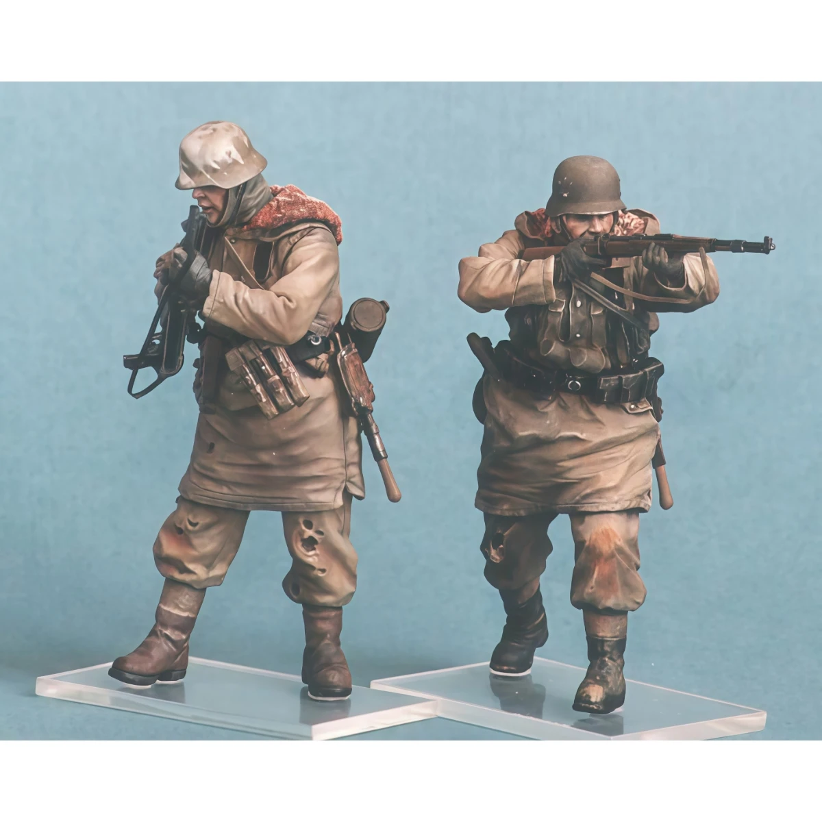 

1/35 resin unpainted model kit, military theme, German infantry unassembled and unpainted GK, 1580R