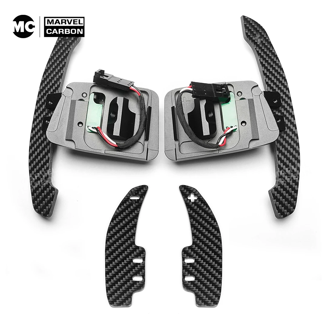 MC Fif For Land Rover Range Rover Land Rover Discover sports edition Carbon Fiber Magnetic Paddle Shifter with Spare Paddle Pads