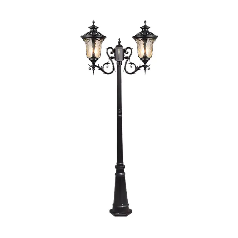 Outdoor High Pole Courtyard European Style Retro Garden Villa Community Lighting, Outdoor Waterproof Landscape Street Light