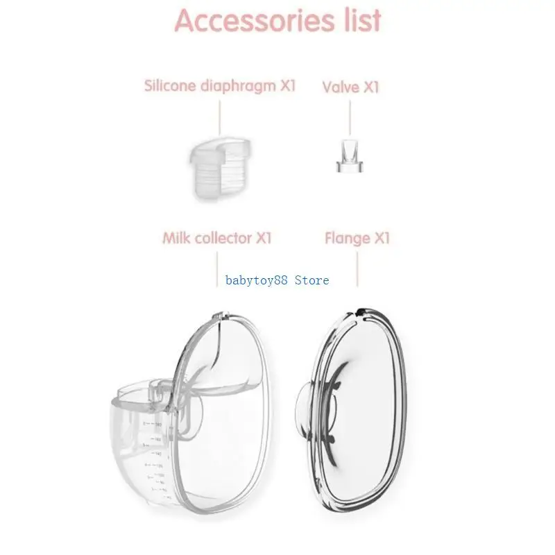 Y4UD 4in1 شفة وحاجز سيليكون وجامع الحليب منقار البط صمامات القرن لاستبدال المضخة الكهربائية S21 S18