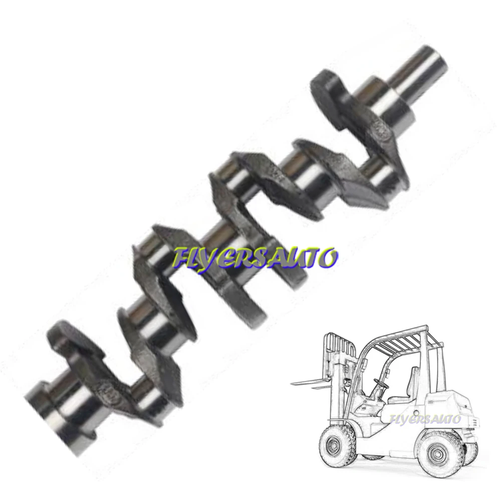 

CRANKSHAFT 12201-FU400 for Komatsu & Allis-chalmers, Nissan TCM NISSAN TCM k25 engine #flyersauto forklift parts 12201-50K00