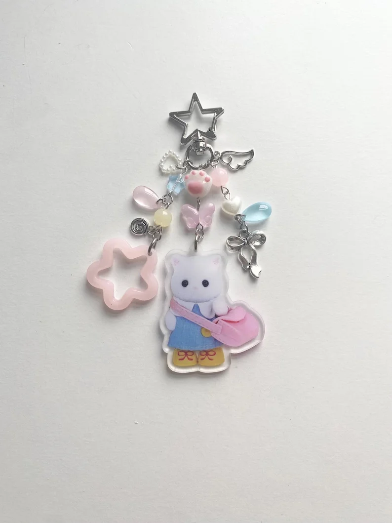 سلاسل المفاتيح كاليكو كريترز 」* Y2K