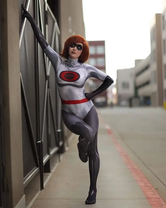 Erwachsene Kinder Elastigirl Cosplay Kostüme Weibliche Frau Mädchen Superheld Zentai Anzug Halloween Body Party Overall