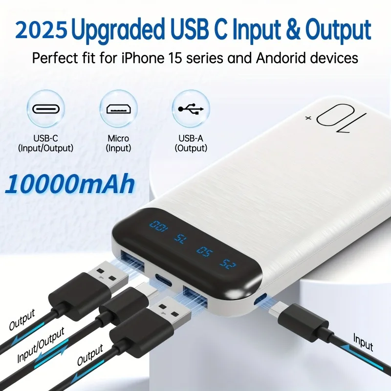 10000Mah Power Bank…