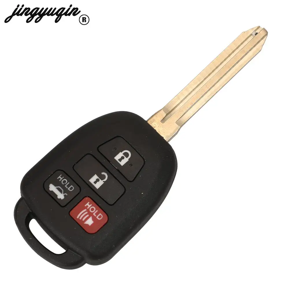 jingyuqin HYQ12BDP 89070-42880 For Toyota Tacoma Combo RAV4 Kluger HiglanderI 314Mhz H Chip Remote Car Key Fob 2/3/4 Button