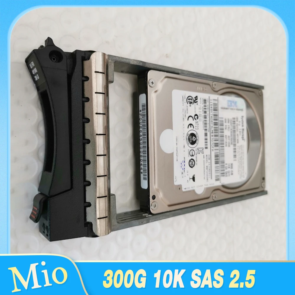 

For IBM Hard Disk 5210 DS3524 DS3512 DS3500 300G 10K SAS 2.5" 49Y1836 49Y1840