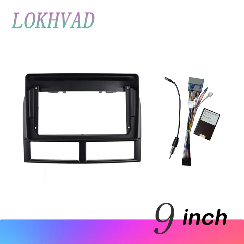 9 Inch For Jeep Grand Cherokee II WJ 1998 - 2004 Car Radio Stereo GPS MP5 Android Player 2 Din Head Unit Fascias Panel Frame