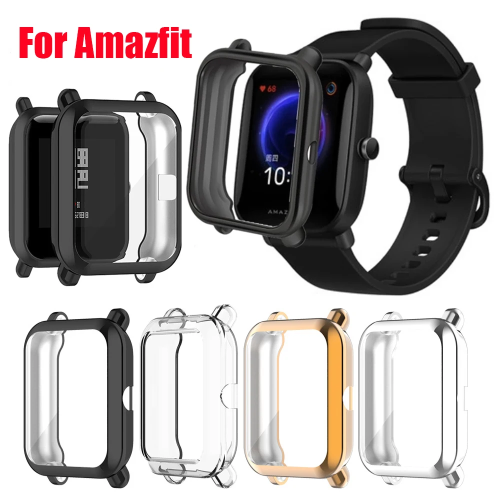 Screen Protector For Xiaomi Amazfit Bip U Pro Pop Pro Cover Shell For Huami Amazfit Bip 1S Lite GTS 2 Mini Watch Protective Case