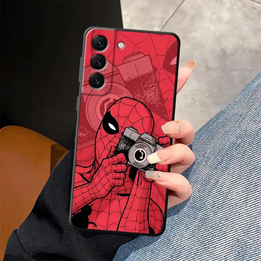 حافظة رائعة لهاتف سامسونج جالاكسي A25 A71 A23 A53 A24 A55 A36 A35 A22 A52 A26 A72 A32 A51 A73 A41 هاتف ناعم أسود