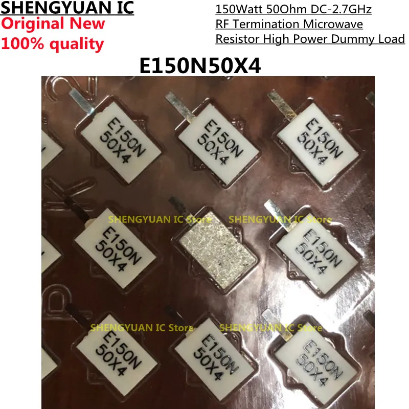 ตัวต้านทานไมโครเวฟ E150N50X4 150วัตต์50โอห์ม150W50R แบบไร้ปีก DC-2.7GHz สิ้นสุด RF สำหรับเลิกคลื่นไฟฟ้าแรงสูง
