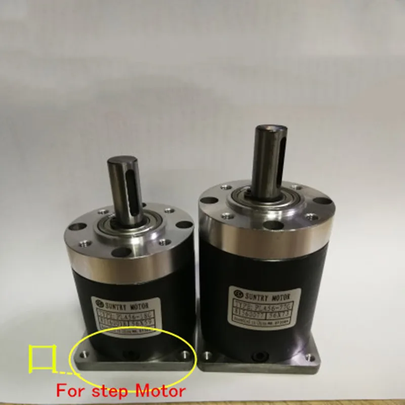 Imagem -06 - Qualidade Planetária Redutor Geabox para dc Brushless Motor Stepping Motor Praça Tampa de Entrada 56 mm Stepping Tampa Plg56