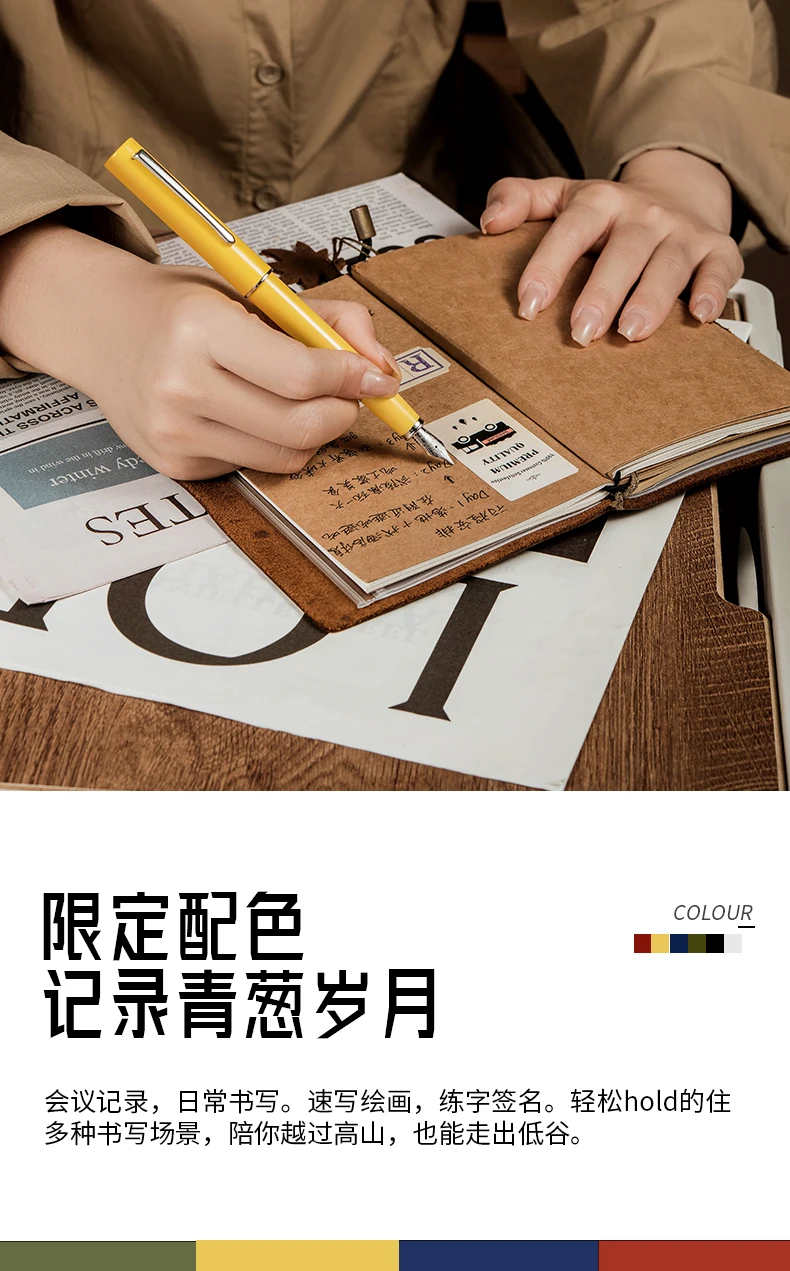 LT Hongdian C2 Enigma Kalligraphie-Füllfederhalter, hochästhetisches Unterschrift-Geschenk für Studenten – Detail 8