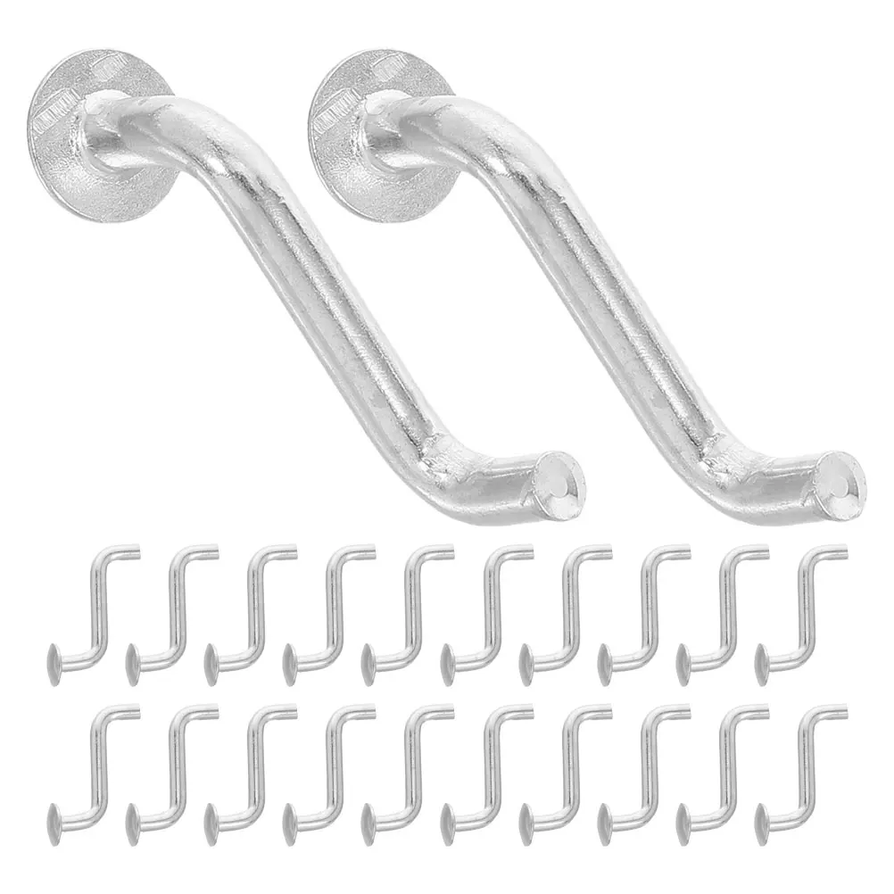 

30pcs S-Type Safety Pin Pegs Heavy Duty Zinc Alloy Rack Locking Pins For Pallet Shelving Warehouse Storage Secure Stability Easy