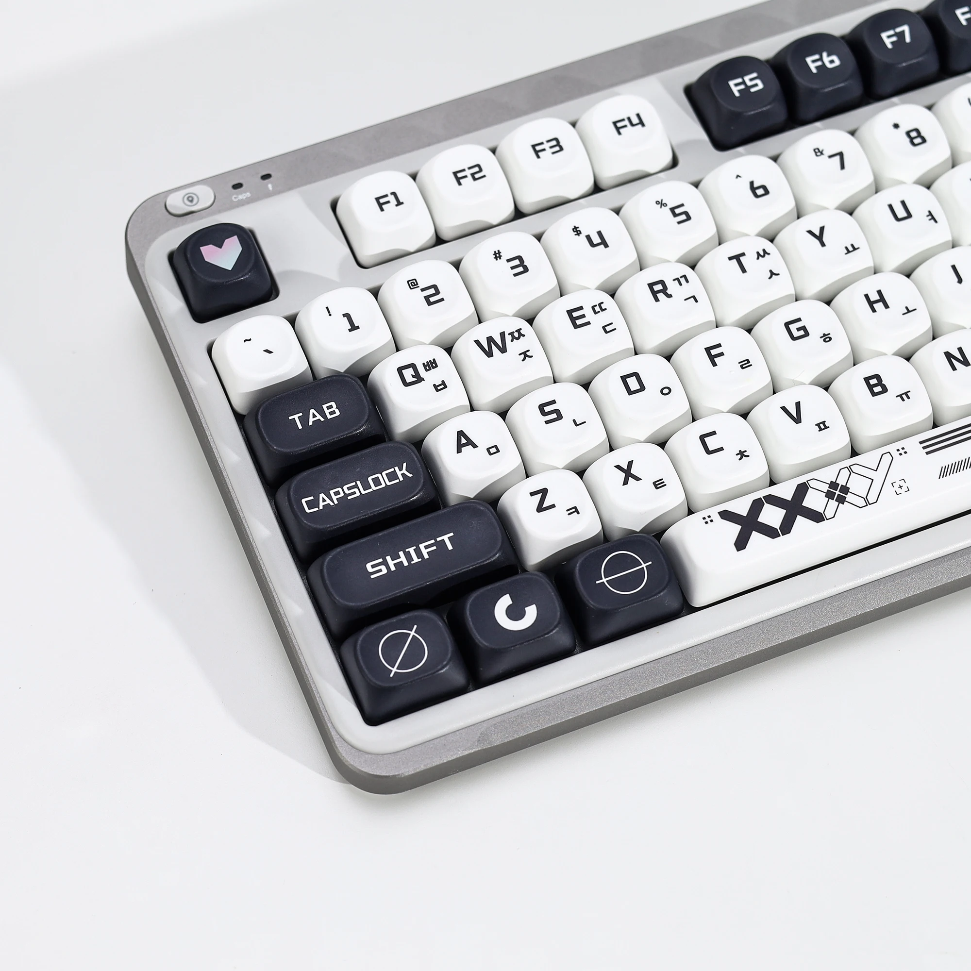 KBDiy PrintStream Koreanische Tastenkappen csgo Retro PBT KOA MOA Profil Alice ISO Tastenkappe für MX Switches 60 Gaming Mechanische Tastatur – Detail 17