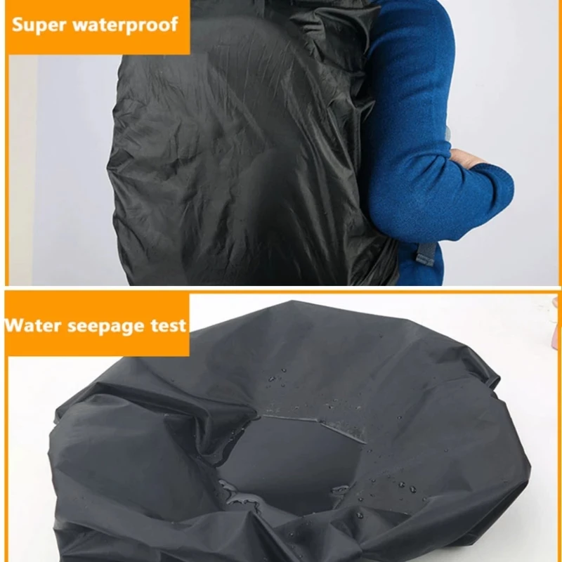 Backpack Rain Cover 20L-80L Waterproof Bagcover Tactical Outdoor Camping Hiking Climbing Dust Backpack Schoolbag Raincover New