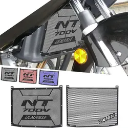 Motorcycle Radiator Grille Guard Cover For Honda NT700V Deauville NT 700 V Deauville ABS 2006-2016 2015 2014 2013 2012 2011 2010