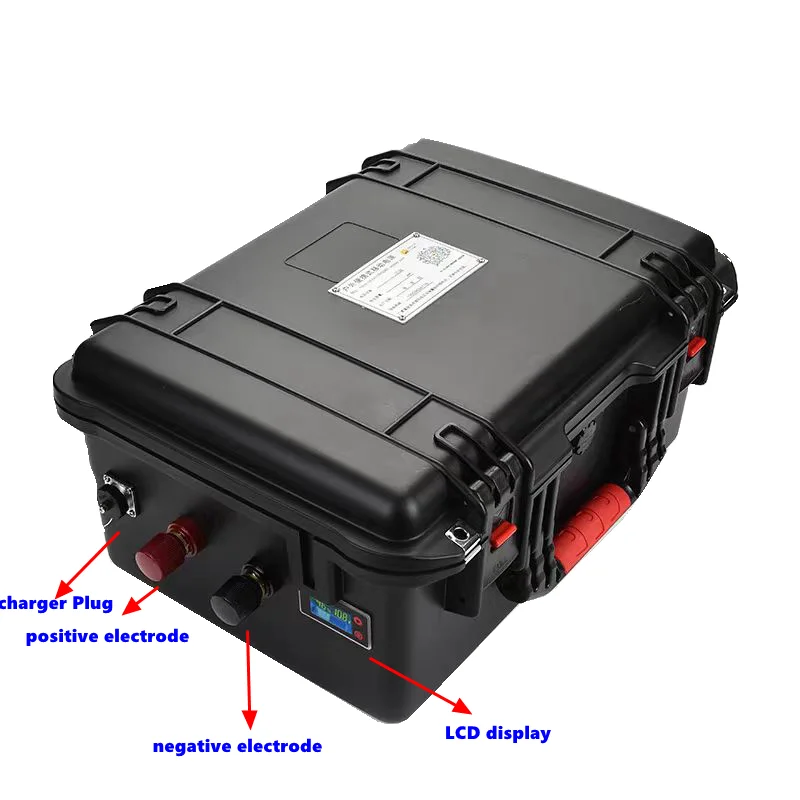 36V 60Ah 80Ah 100Ah 120Ah 130Ah 150Ah 200Ah li-ion battery for Outdoor electric fishing boat +Charger with App