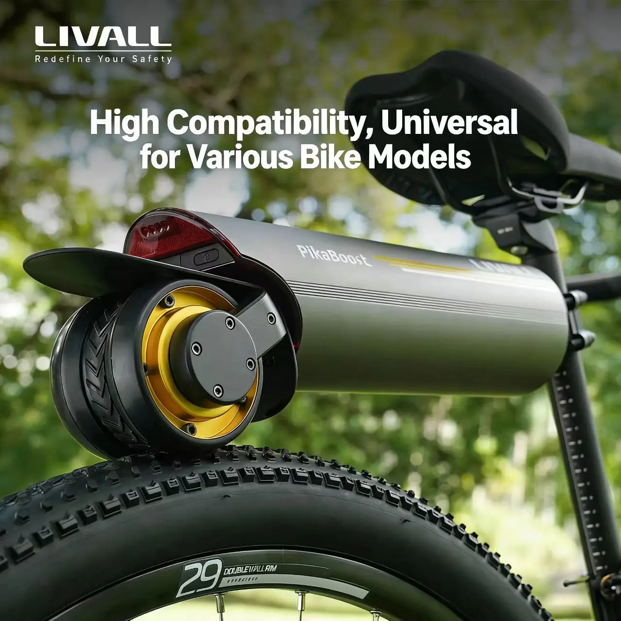 

Электрический усилитель для велосипеда Livall Pikaboost2, вспомогательное устройство для подъемов, двунаправленная зарядка