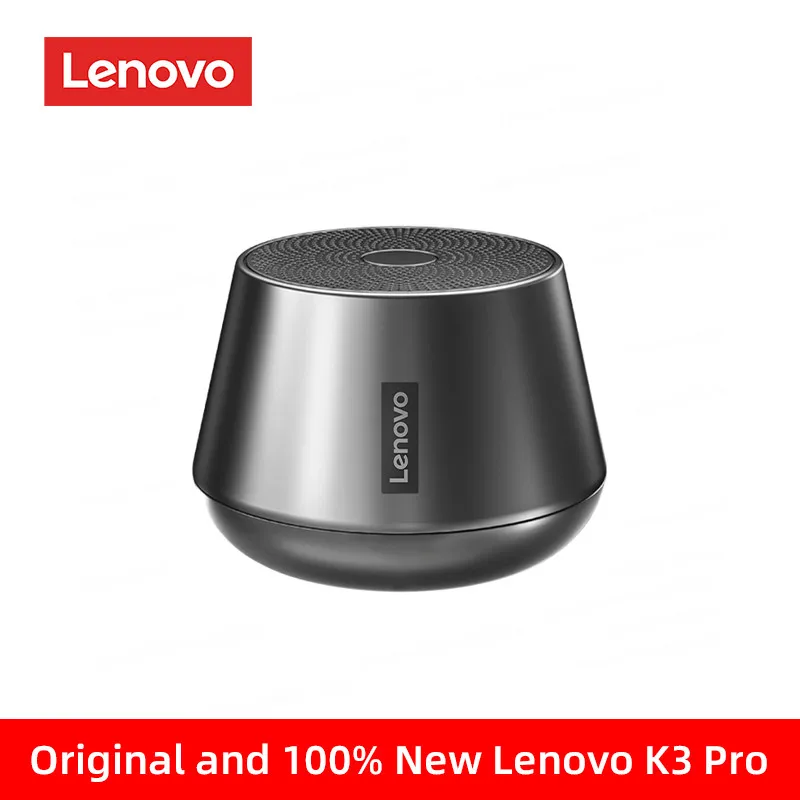 Wahl Original Lenovo K3 Pro Bluetooth V5.1 Lautsprecher Musik-Player tragbarer Lautsprecher Stereo Surround Wireless-Lautsprecher 3