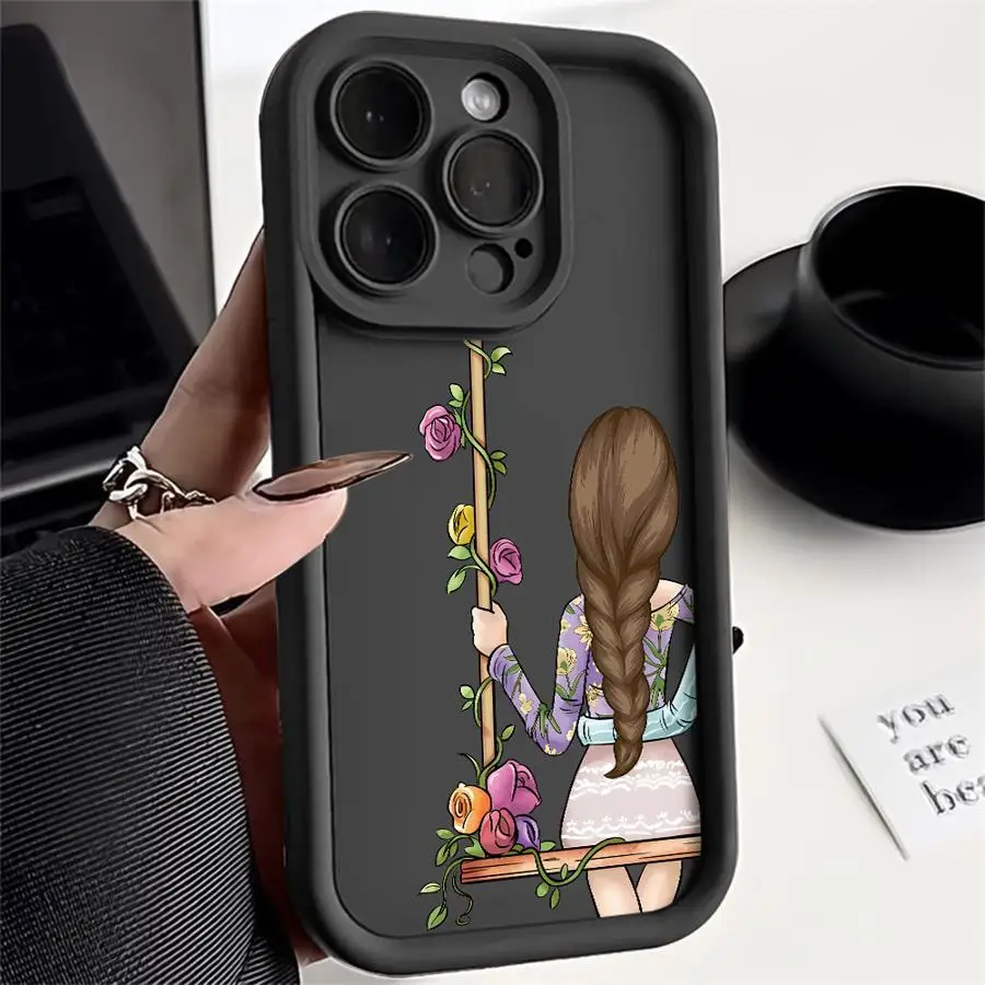 Friends Forever Always Phone Case for iPhone 16 15 Pro Max 13 12 11 Pro 14ProMax 16Plus 12Pro ShockProof Cover Funda Capa