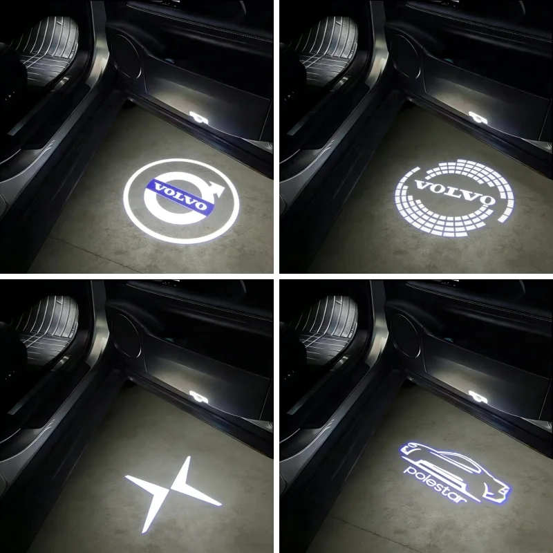 

Car LED Door Welcome Lights Laser Projector Retrofit Light for Volvo Polestar V60 V40 V90 XC40 60 XC90 S80 S60 S90 S80 S60