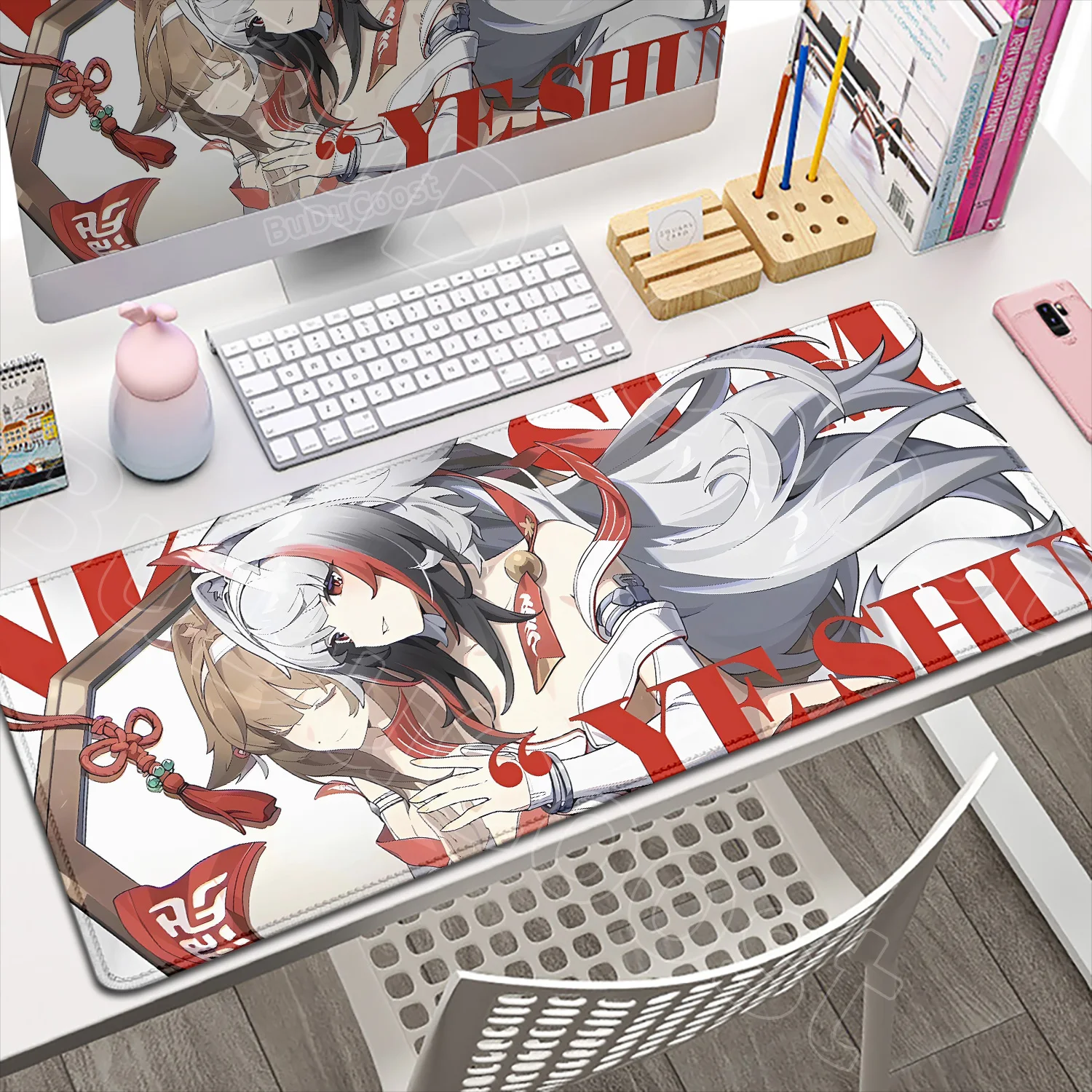 New Cute Zenless Zone Zero Mouse Mat Large Gaming Mousepad Xxl Office Gamer Mouse Pad Anime Zzz Ye Shunguang Extended Desk Mat