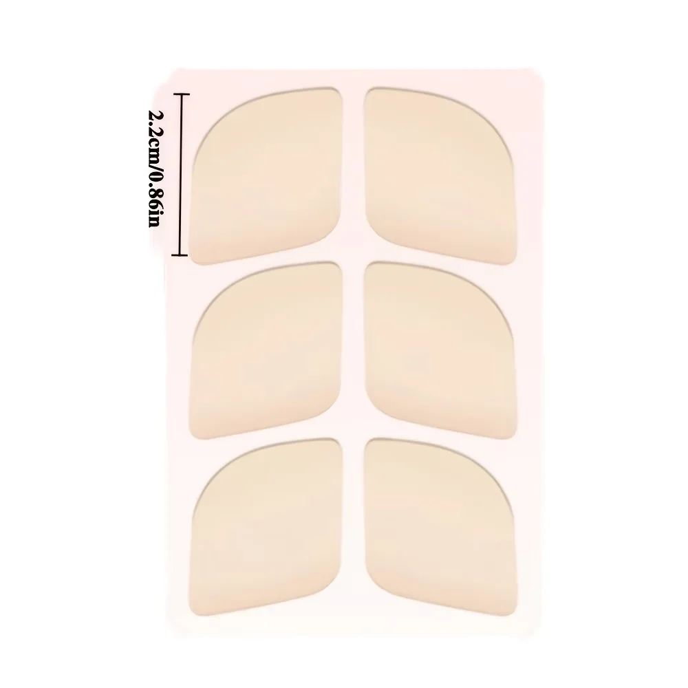 Silicone Invisible Elf Ear Pads, Seamless Ear Lobe Support Patches, Elf Ear Makeup Stickers,  Smaller‑Looking Face & Defined